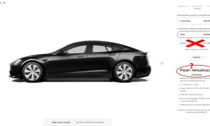 Czarny Tesla Model S Plaid, elektryczny sedan z napędem na wszystkie koła, z ceną 529.990 zł.