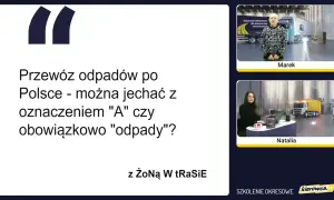 Co oznacza litera A na ciężarówce i jakie są konsekwencje prawne?