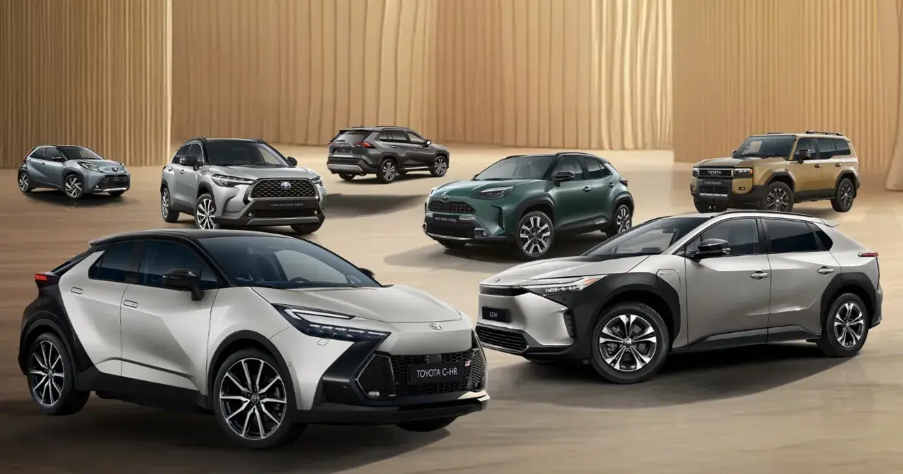 Kolekcja aut Toyota: od miejskich crossoverów po SUV-y. Zobacz, co to crossover i wybierz swój idealny model!