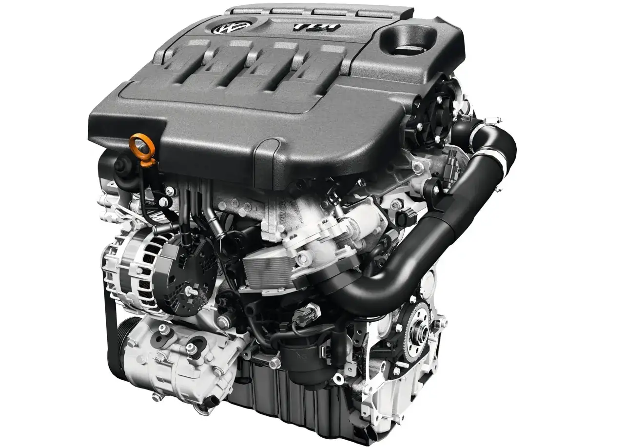 Silnik 2.0 TDI 140KM z turbosprężarką i osprzętem.